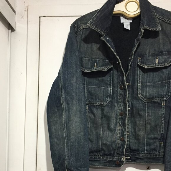 VINTAGE CALVIN KLEIN JEANS JACKETS SIZE M - Picture 4 of 13